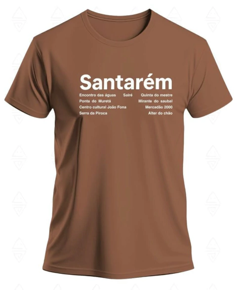 CAMISA SANTARÉM PONTOS TURISTICOS - comprar online