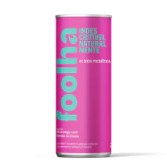 Foolha Soda Prebiótica | Kit 3 Unidades | Morango com Limão Siciliano na internet