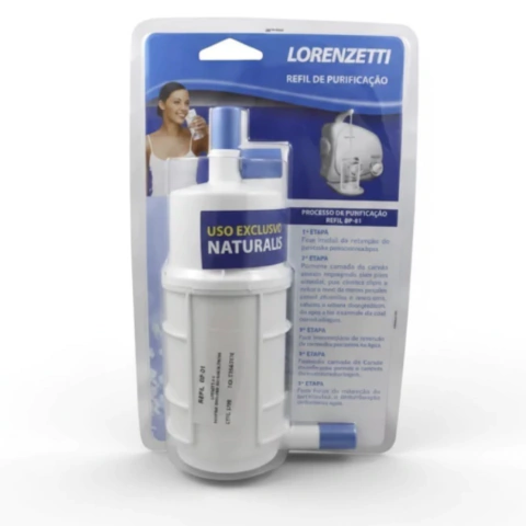 Refil Purificador Naturalis Carvão Ativado RP-01 Lorenzetti
