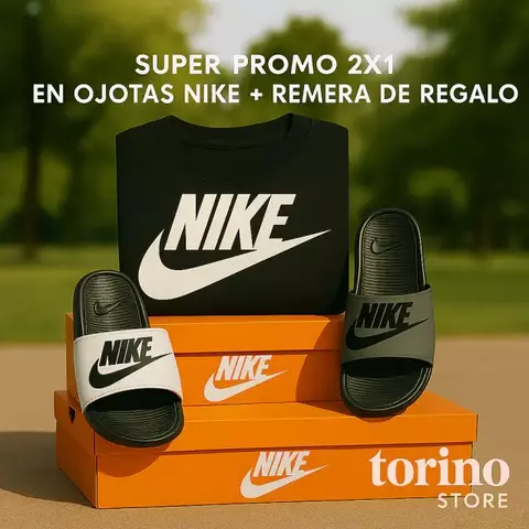 SUPER PROMO 2X1 OJOTAS NIKE + REMERA NIKE DE REGALO - comprar online