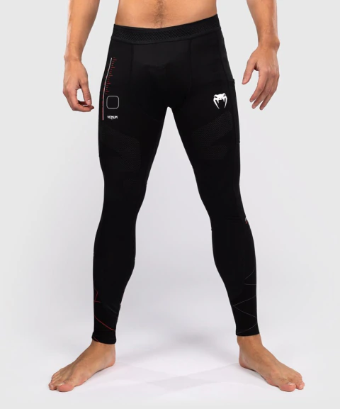 Calza Venum Tactical XT - Negro/Rojo Fuego