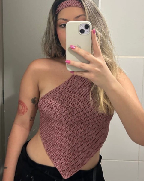 Top Audre metalizado - comprar online