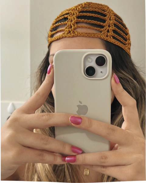 Headpiece metalizada - comprar online