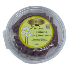 BISCOITO AMANTEIGADOS PATILO CHOCOLATE 200G BISCOTTINO
