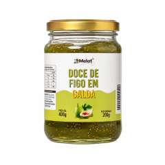 DOCE DE FIGO EM CALDA POTE 400G MELARE