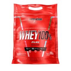 WHEY IM 100% PURE MORANGO 900G - comprar online