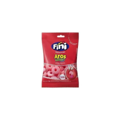 GELATINA FINI 90GR AROS DE MORANGO *CP01