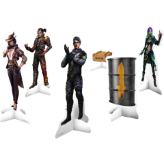 DEC. DE MESA FRE FIRE C/8 FESTCOLOR *CP02