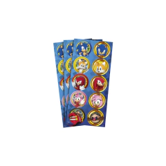ADESIVO DEC RED REGINA SONIC C/3