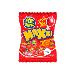 PIRULITO POP MANIA MAXXI MORANGO C/24 - comprar online