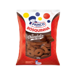 BISCOITO ROSQUINHA CHOCOLATE 500G PANCO