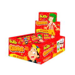 CHICLE BUZZY C/90 CHAVES TUTTI FRUTTI