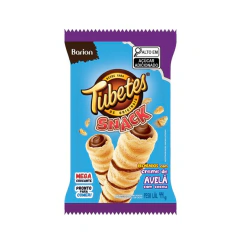 BISC WAFER TUBETES SNACK C/AVELA 44G BARION