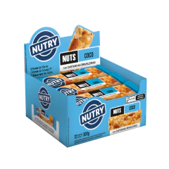BARRA CEREAL NUTRY COCO/CASTANHA 12X25GR