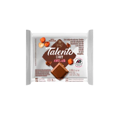 CHOCOLATE TALENTO AVELA DIET 25G