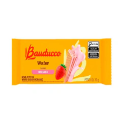 BISCOITO BAUDUCCO WAFER MORANGO 30G