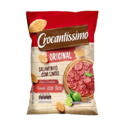 CROCANTISSIMO SALAMINHO C/LIMAO 40G
