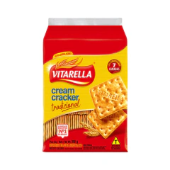 BISCOITO VITARELLA CREAM CRACKER TRADICIONAL 350G