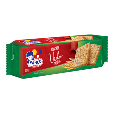 BISCOITO PANCO CRACKER VIDA 200G