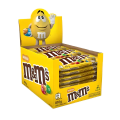 CHOCOLATE MXM AMENDOIM C/18X45G - comprar online