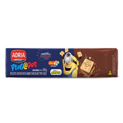 BISCOITO RECHEADO PLUGADOS CHOCOLATE 130G