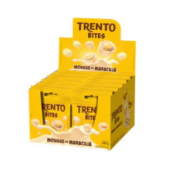 CHOCOLATE TRENTO BITES MOUSSE MARACUJA C/12 - comprar online