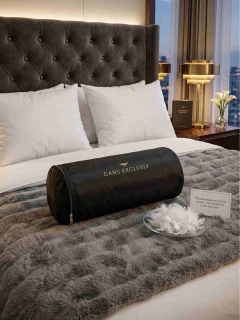 Travesseiro Gans Exclusive Pure 50x70cm 100% Penas de Ganso Europeu – Luxo Premium, Ultra Macio, Antialérgico e Toque Acetinado