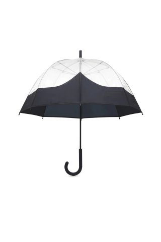 TRANSPARENT MOUSTACHE BUBBLE UMBRELLA