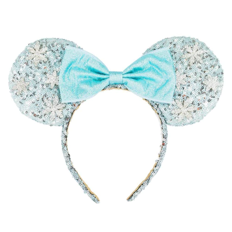 TIARA ORELHA FROZEN AZUL
