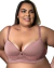 Sutiã Plus Size Elegance em Microfibra com Bojo e Renda - loja online