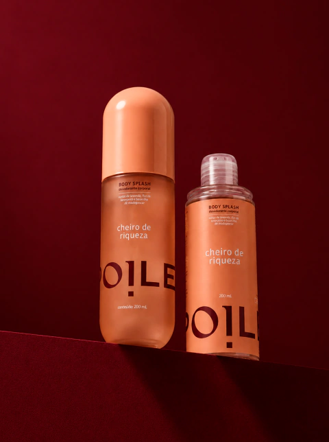 Kit Body Splash + Refil Cheiro de Riqueza (200ml)