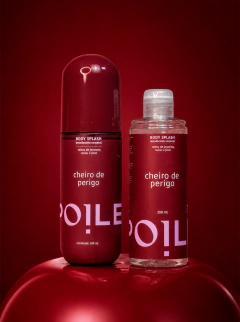 Kit Body Splash + Refil Cheiro de Perigo (200ml)