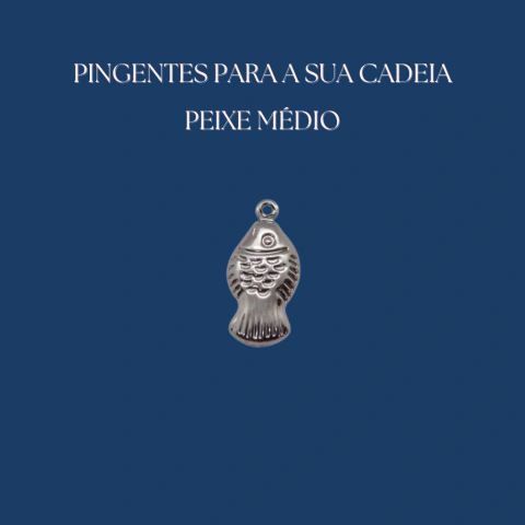 Pingente Peixe Médio - Modelo 02
