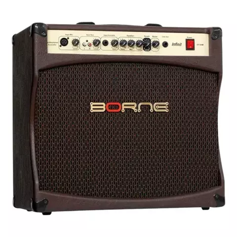Amplificador para Violão Marrom Borne Infinit CV12100