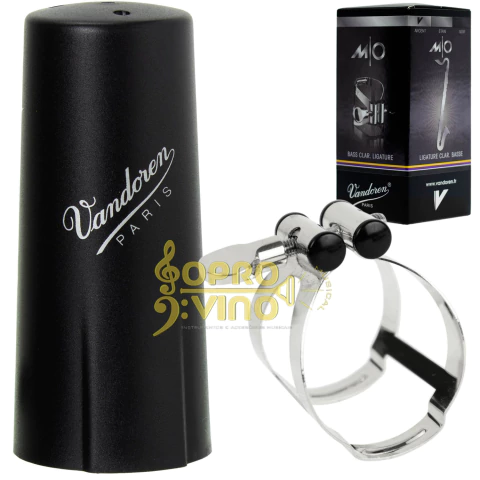 Abraçadeira Clarone Baixo Sib M/O Prateada c/ Cobre Boquilha LC54SP Vandoren Cod. 15524