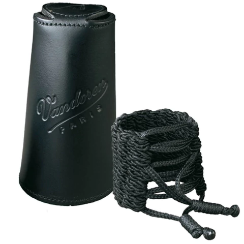 Abraçadeira Klassik Sax Alto C/ Cobre Boquilha Couro LC37L Vandoren Cod.12164