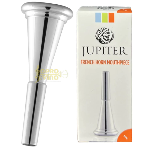 Bocal Prateado Trompa Júpiter 3 Cód. JBM-HR3 Made in Taiwan