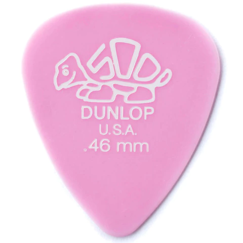 Palheta 0.46mm Rosa Delrin 500 Dunlop 41R.46 Cod.1801