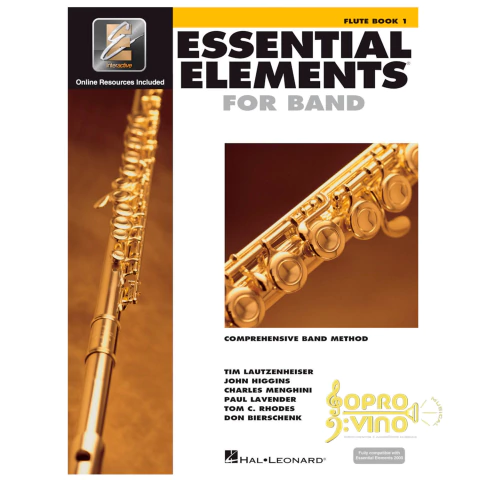 Método Flauta Transversal Livro Essential Elements for Band Interactive Book 1 ( Livro 1 )