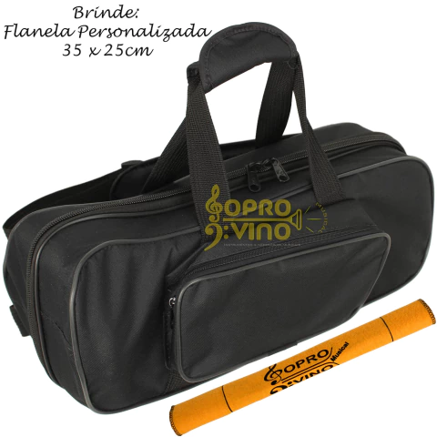 Semi Case Trompete Rígido Hard Bag E.V.A Solid Sound