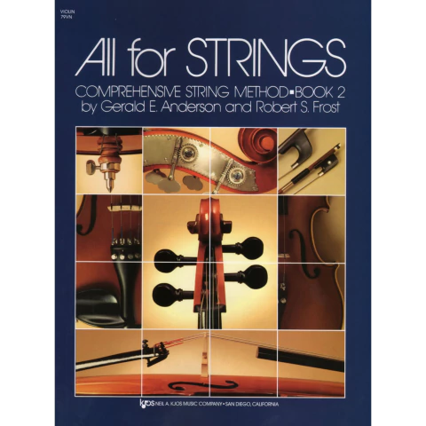 Método Violino All For Strings Vol. 2 KJOS MUSIC 79VN