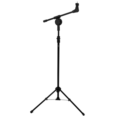 Suporte Pedestal Girafa Preto p/ Prato de Bateria Carrilhão Percussão Visão Musical Cód. PPBGBK