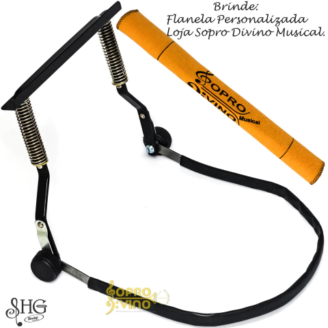 Suporte Segurador Universal Gaita de Boca Diatônica Hering SHG S250 ( Pequeno )