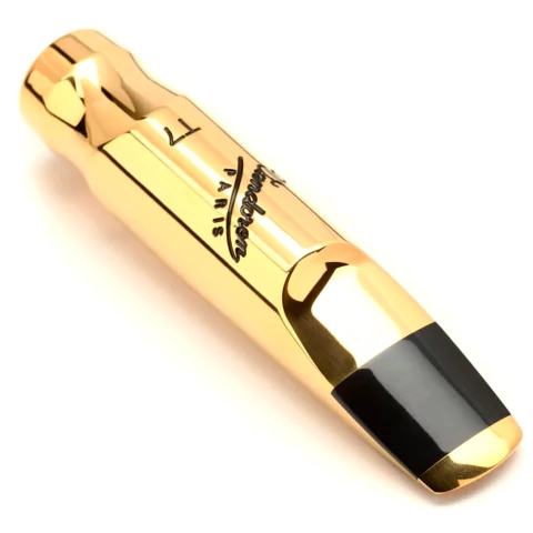 Boquilha Metal Dourada Sax Tenor Vandoren V16 T7L Large Fourties SM823GL Cod. 11463 - comprar online