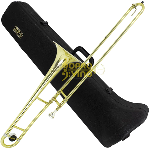 Trombone de Vara Sib Sem Rotor Jupiter JSL 132L Taiwan Veja Video