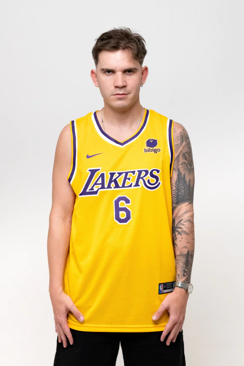 Los Angeles Lakers #6 LeBron James – Amarilla - comprar online