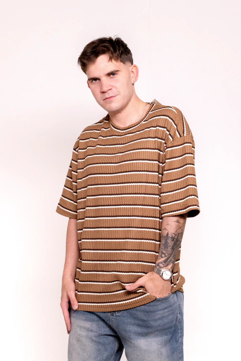 Remera Bartolo - Chocolate