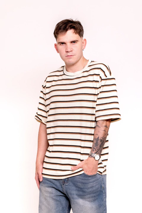 Remera Bartolo - Beige - comprar online