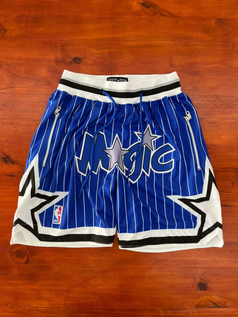 Short NBA Orlando Magic Retro Azul/Blanco/Negro - comprar online