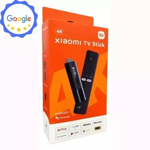 Mi Tv Stick Xiaomi 4k Controle De Voz Full Hd 2a Geração Cor Cor Preto